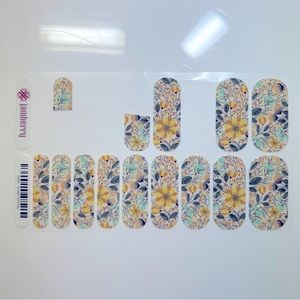 Retired Floral Jamberry Wrap Sweet Whimsy - Partial Sheet